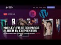 Make a FREE 3D Image Slider in Elementor  No Coding Needed!