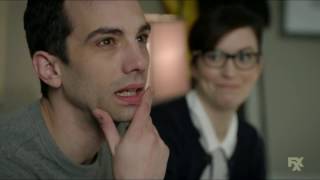 Man Seeking Woman - Josh makes a painting