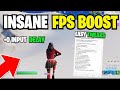 How to BOOST FPS in Chapter 3!  🚀 (Get More FPS & 0 Input Delay in Fortnite Chapter 3!)