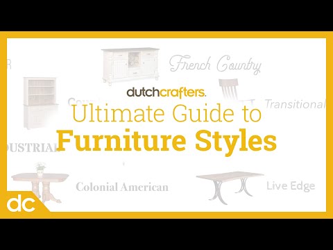 What is formal style furniture?