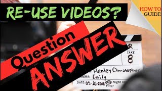 YouTube Video Question and Answer About Video Rehashing