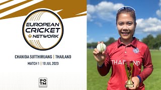 POTM: C.Sutthiruang - THA-W VS SCO-W  | ECN Netherlands T20IW Tri-Series | 10 July 2023 | ECN23.018