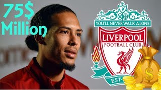VIRGIL VAN DIJK 75 Million $ Liverpool Transfer