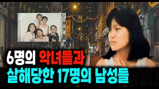 6명의 악녀들과 살해당한 17명의 남성들 미스터리 사건사고