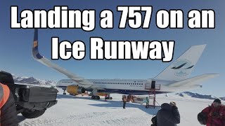 Antarctica Blue Ice Runway