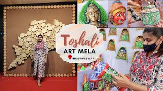 Toshali Mela 2022 Bhubaneswar | Odisha Art \u0026 Craft Mela | Indian Traditional  Decor |Scarlet Strokes