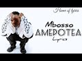 Amepotea lyrics by Mbosso khan