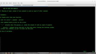 Plotting trigonometric function using gnuplot with pipe command.