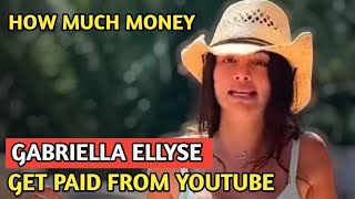 Gabriella Ellyse || How Much Money Does Gabriella Ellyse Channel Earn From Youtube