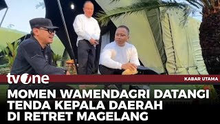 Wamendagri Sidak ke Tenda Kepala Daerah | Kabar Utama tvOne