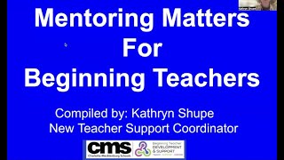 Mentoring Matters