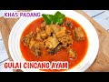 RESEP GULAI CINCANG AYAM KHAS PADANG @Dapur zainab