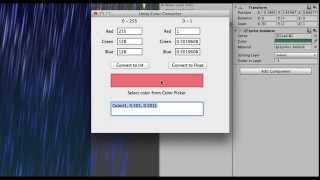 Unity Color Converter