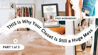 THIS Is Why Your Closet Is Still A Huge Mess | Closet Detox Challenge Part 1 - Prep Before You Purge