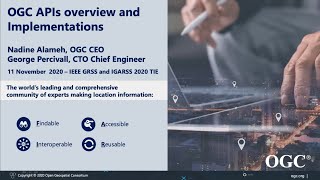 OGC API Overview and Implementation