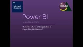 Microsoft Dynamics NAV Power BI 2016