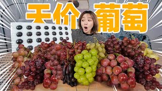 花1000元网购12种葡萄！混合做多肉葡萄！什么味？ | Grape