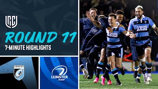 Cardiff v Leinster | Match Highlights | Round 11 | United Rugby Championship