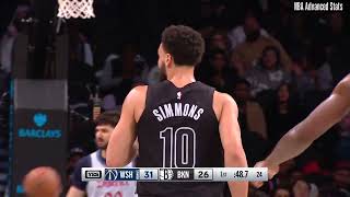 Ben Simmons 4 pts 5 reb 6 ast vs Washington Wizards | 2025-02-05