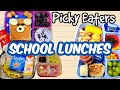 BACK TO SCHOOL LUNCHES PICKY EATERS | NICOLE BURGESS LUNCH BOX