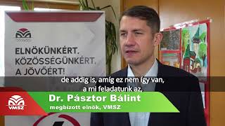 Dr. Pásztor Bálint: A mi feladatunk az, hogy az országunkat minél közelebb húzzuk ez EU-hoz