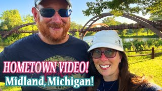 Welcome to Midland, Michigan! Home of the Tridge and Santa House!