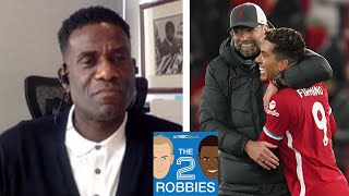 Liverpool top Spurs; City, Chelsea, Arsenal drop more points | The 2 Robbies Podcast | NBC Sports