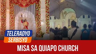 Thousands of devotees join Nazarene feast eve mass at Quiapo Church | (08 January 2025)