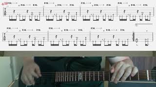 Slayer Expendable Youth tab rhythm guitar lesson