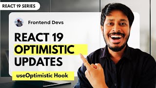 React 19 Optimistic Updates Explained | useOptimistic Hook with Examples