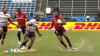 HSBC World Rugby Sevens: Fiji downs Kenya in Pool C play | NBC Sports