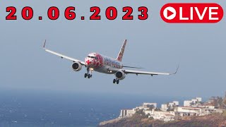 LIVE From Madeira Island Airport 20.06.2023