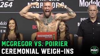 UFC 264: Conor McGregor vs. Dustin Poirier Ceremonial Weigh-Ins