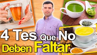 4 Tes Que Debes Tomar A Diario Para Desintoxicar, Rejuvenecer Y Limpiar Tu Cuerpo