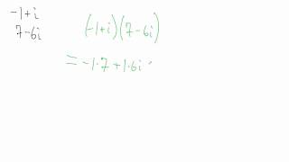 Complex Numbers - Multiplying - Example 2