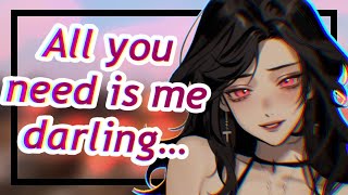 Yandere Goth saves you from abu$1ve family and keeps you for herself [Willing Listener][ASMR][F4A]