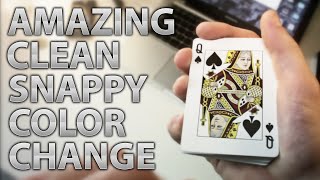 AMAZINGLY CLEAN Color Change - Tutorial