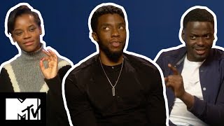 Black Panther Cast Play WOULD YOU RATHER | MTV Movies