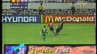 1999 (August 3) USA 2-Saudi Arabia 0 (Confederations cup).mpg