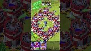 S.I.M.O upgrade in coc#shorts#short#video #viral#shortvideo