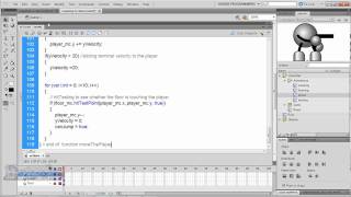 Flash CS4/CS5 platform game tutorial: Learning to Shoot part 2 [section 1]