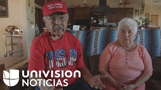 Barbara and James, two pro-Trump Hispanic voters living by the Mexican border
