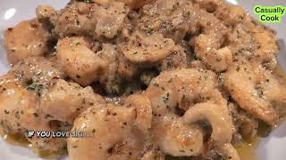 Creamy Cashew Prawns