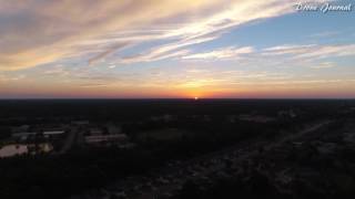 Watching A Sunset Twice From A Drone