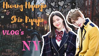 Hwang Hyunjin \u0026 Shin Ryujin Vlog's in NY♡ // #HwangShin [FMV] - Some♥