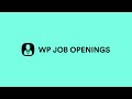 wp job openings wordpress job listing and recruitment plugin introduction