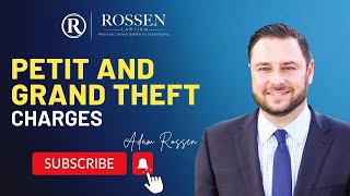 Understanding Petit \u0026 Grand Theft Charges in Florida | Criminal Defense Attorneys | Rossen Law Firm