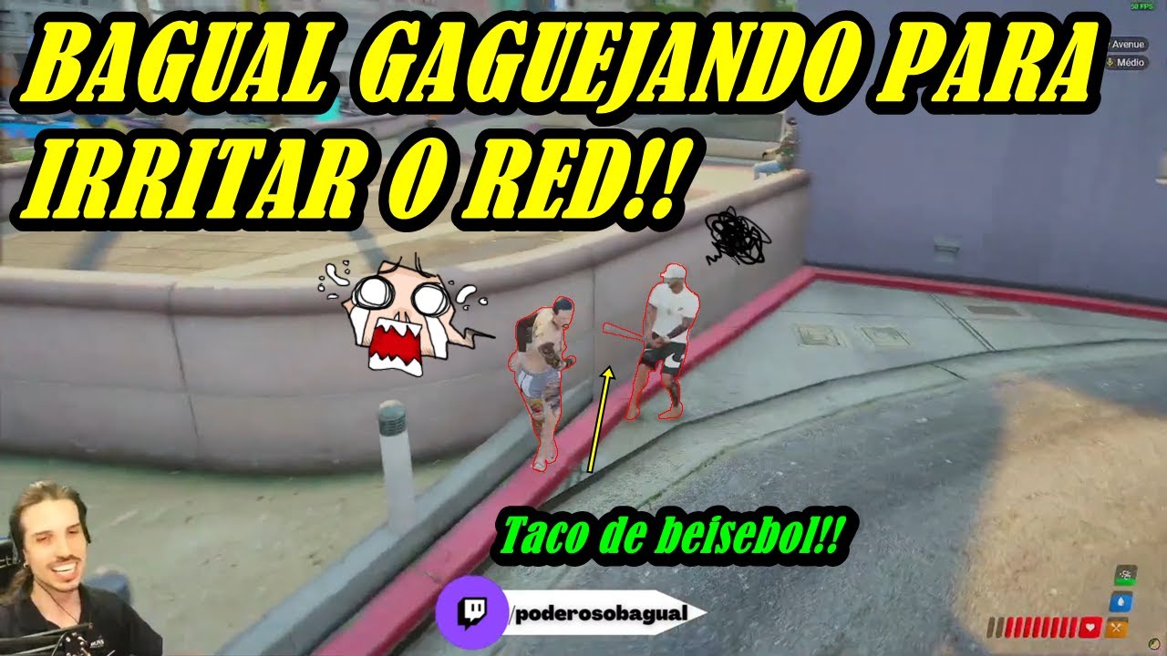 Bagual Gagueja Para Irritar O Red Youtube