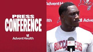 K.J. Britt on Stepping Into Role, Using His Voice | Press Conference | Tampa Bay Buccaneers