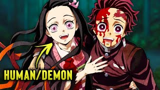 WHAT IF Nezuko RETAINED Her Humanity After Becoming a Demon